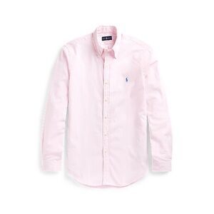 Polo by Ralph Lauren Men's Pink and White Striped Shirt